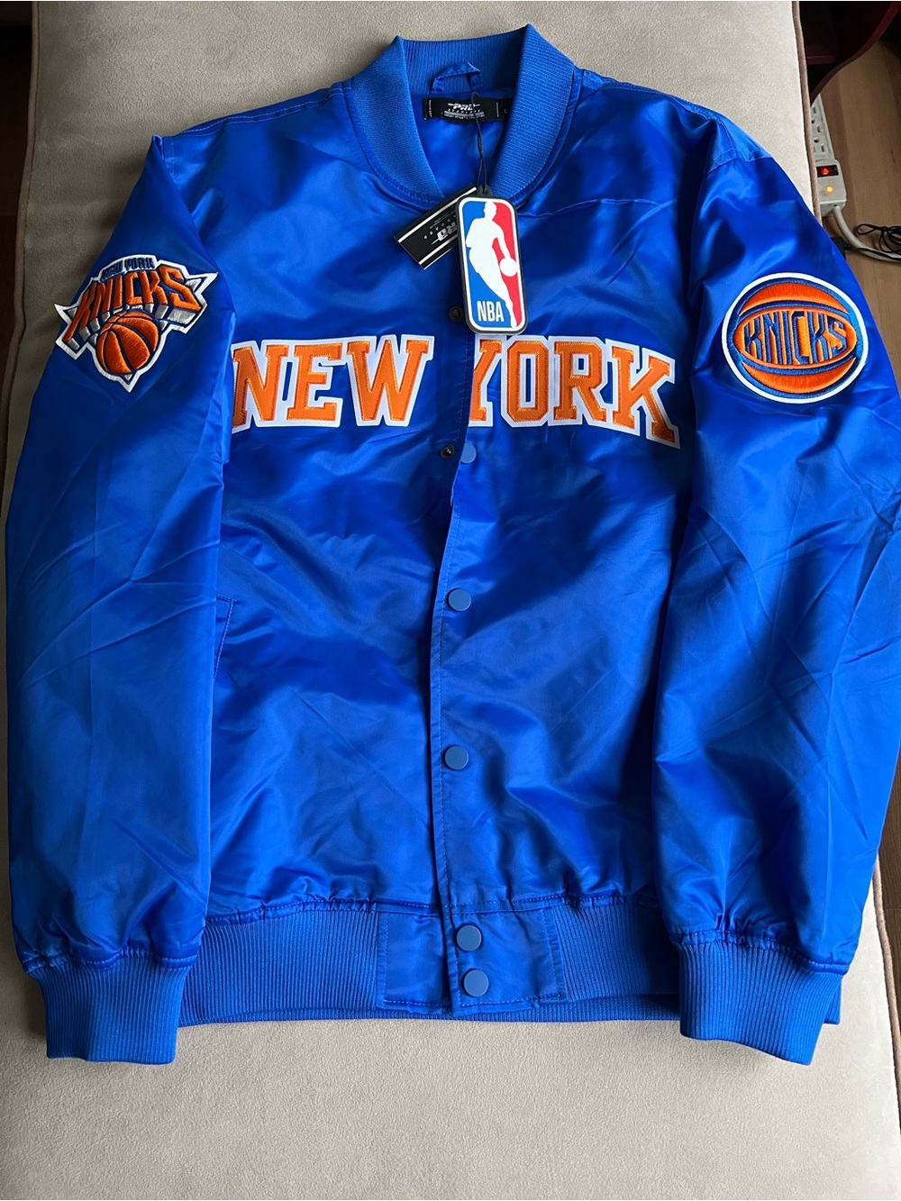NBA New York Knicks Varsity Jacket